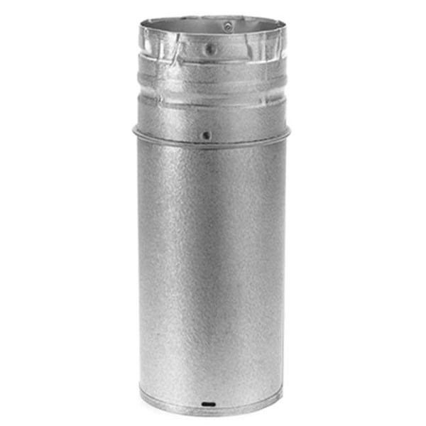 Duravent Duravent 3PVL-A12R 3 x 12 in. Adjustable Pellet Vent Pipe 182923 - main